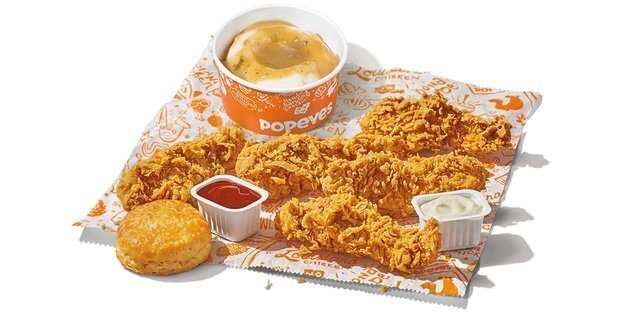 5 Piece Tenders Boxed Meal