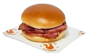 Bacon Roll with Brown Sauce