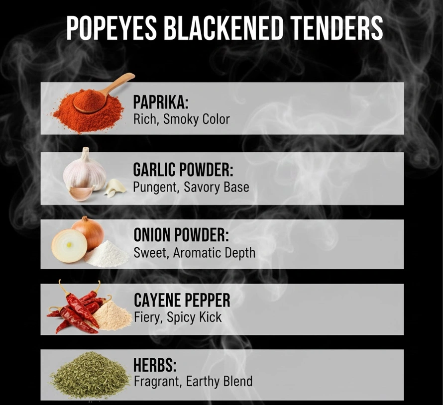 Popeyes Blackened Tenders Ingredients 1