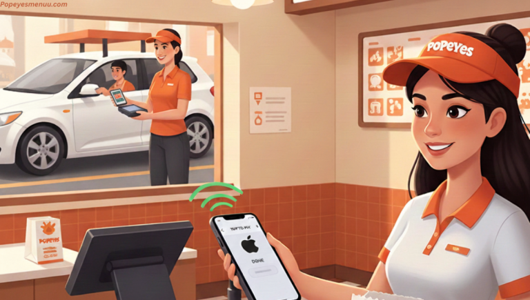popeyes accept apple pay​