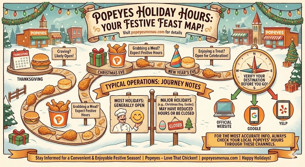 Popeyes Holiday Hours 2025